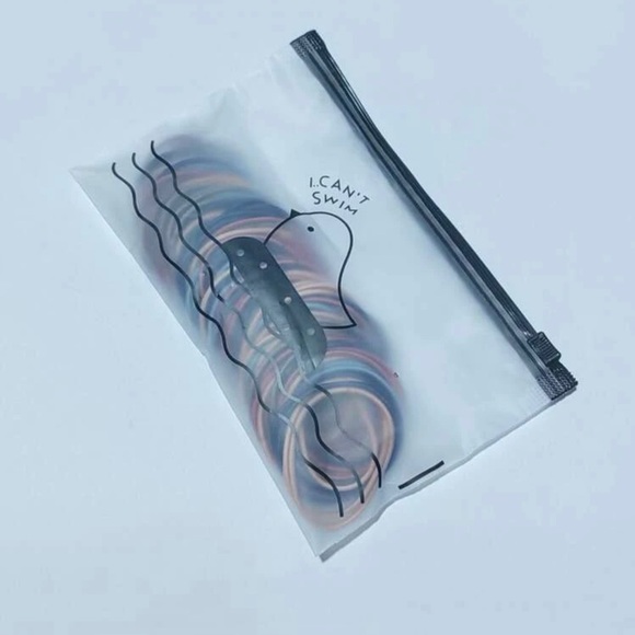 100pcs Elastic Rubber Girl Hair Ties Band Rope Ponytail Holder Fashion Scrunchie - Picture 5 of 5